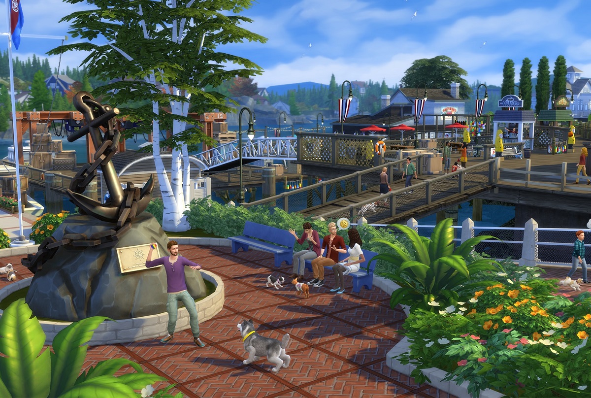 the sims 5 окружение