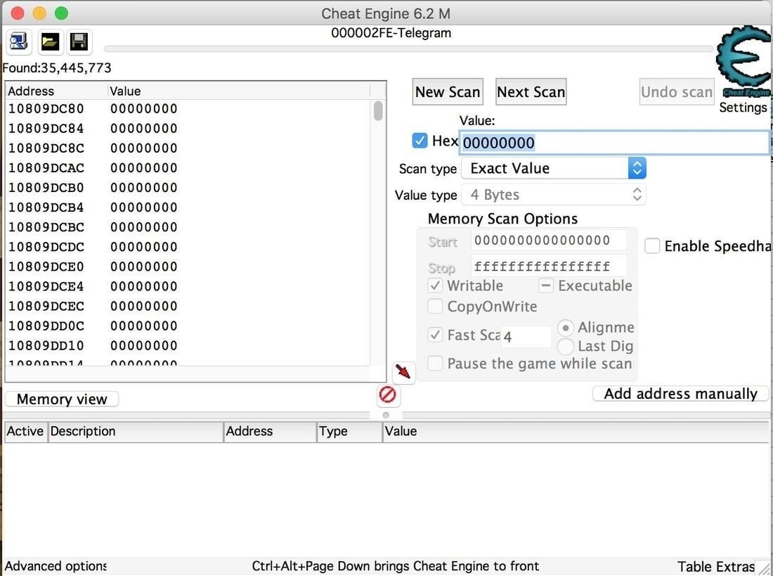 Cheat Engine программа для взлома онлайн игр