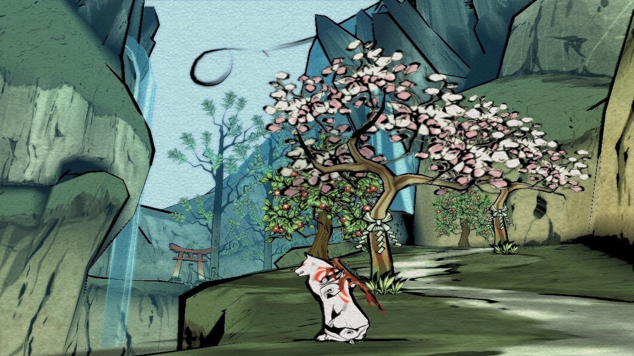 Okami - лучшая игра, где можно рисовать
