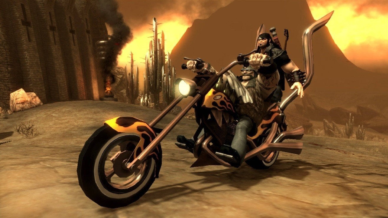 Brutal Legend - топ лучших игр про байкеров