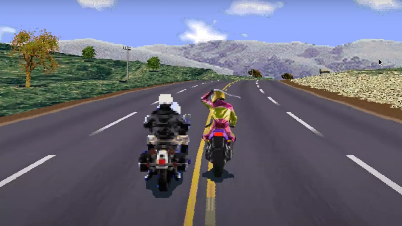 Road Rash - топ лучших игр про байкеров