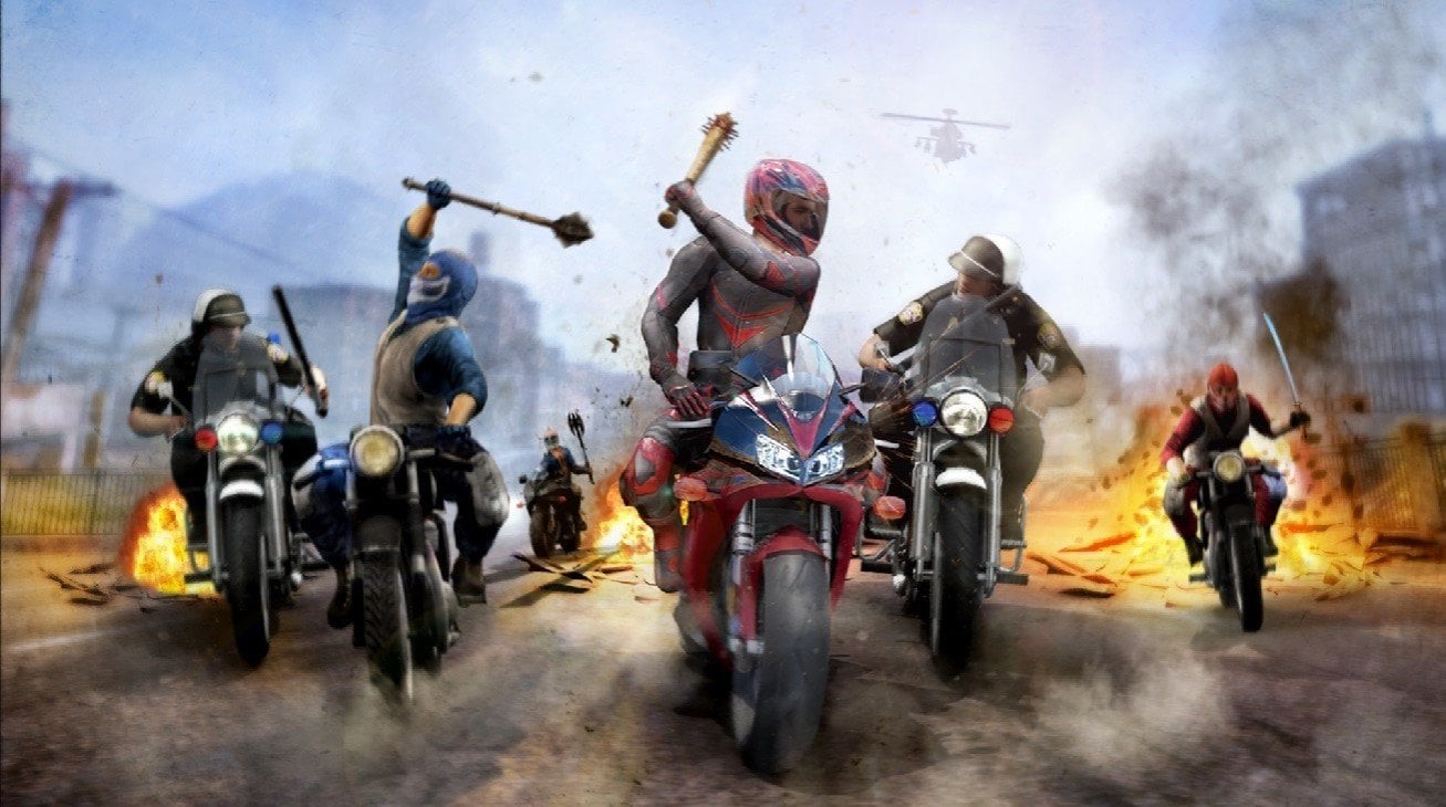 Road Redemption - топ лучших игр про байкеров