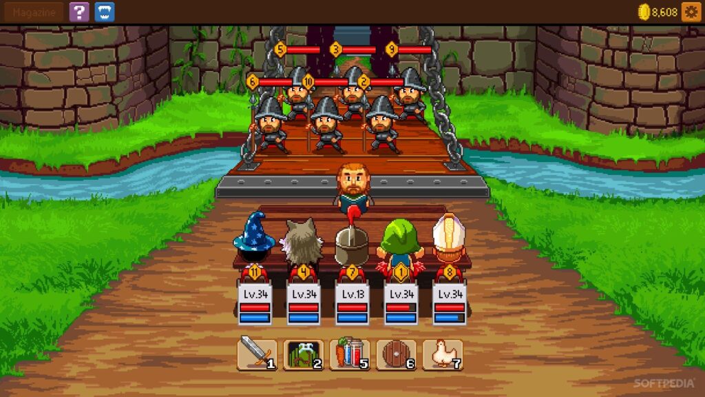 Knights of Pen and Paper 2 в топ-10 лучших RPG игр на Android
