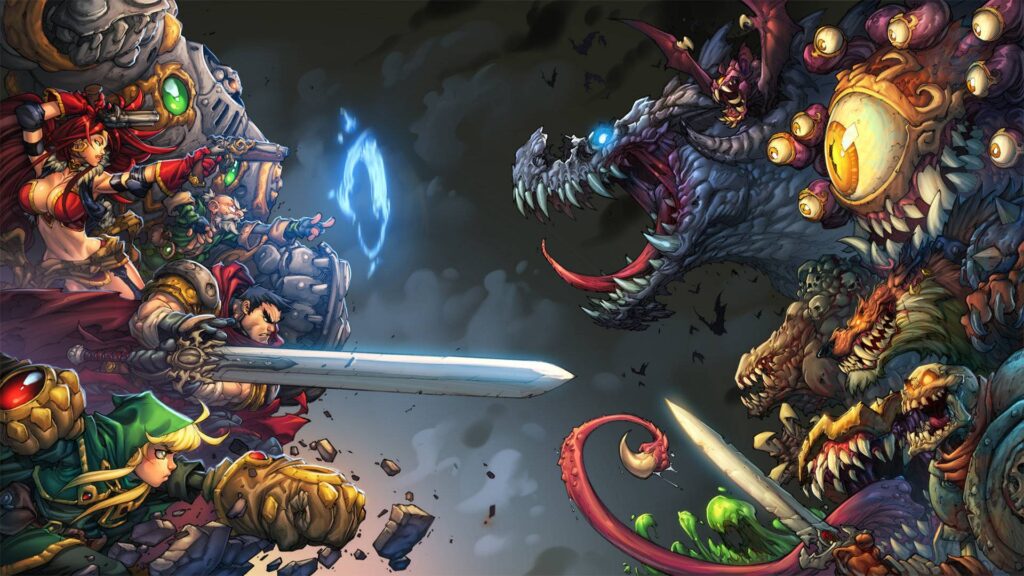 Battle Chasers: Nightwar лучшая RPG на Android