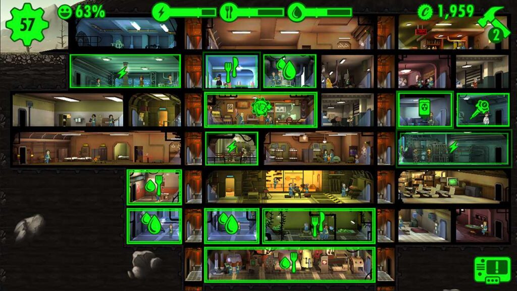 Fallout Shelter - топ игра симулятор
