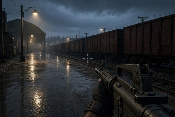 Настройки прицела CS2 и карта Train в дождливом депо