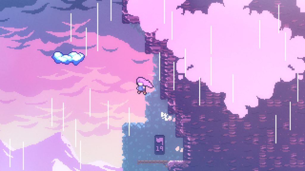 Celeste, восхождение на гору