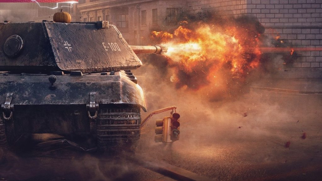 Танковый бой в Tanks Blitz на Android